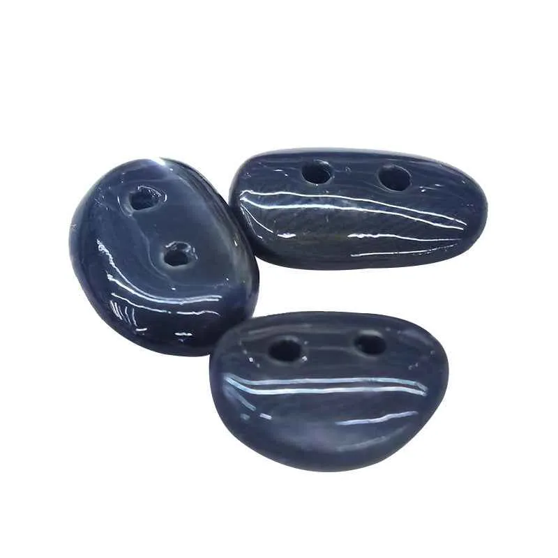 24L (15mm) Irregular-Shape Mother of Pearl Shell Buttons 99 Pack