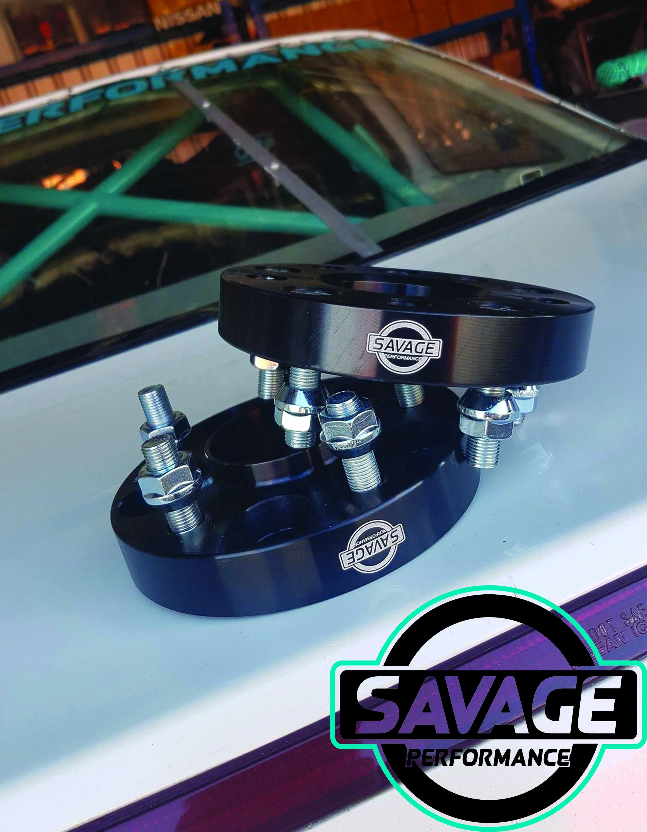 6x139.7 25mm Wheel Spacers suits TOYOTA HILUX *Savage Performance*