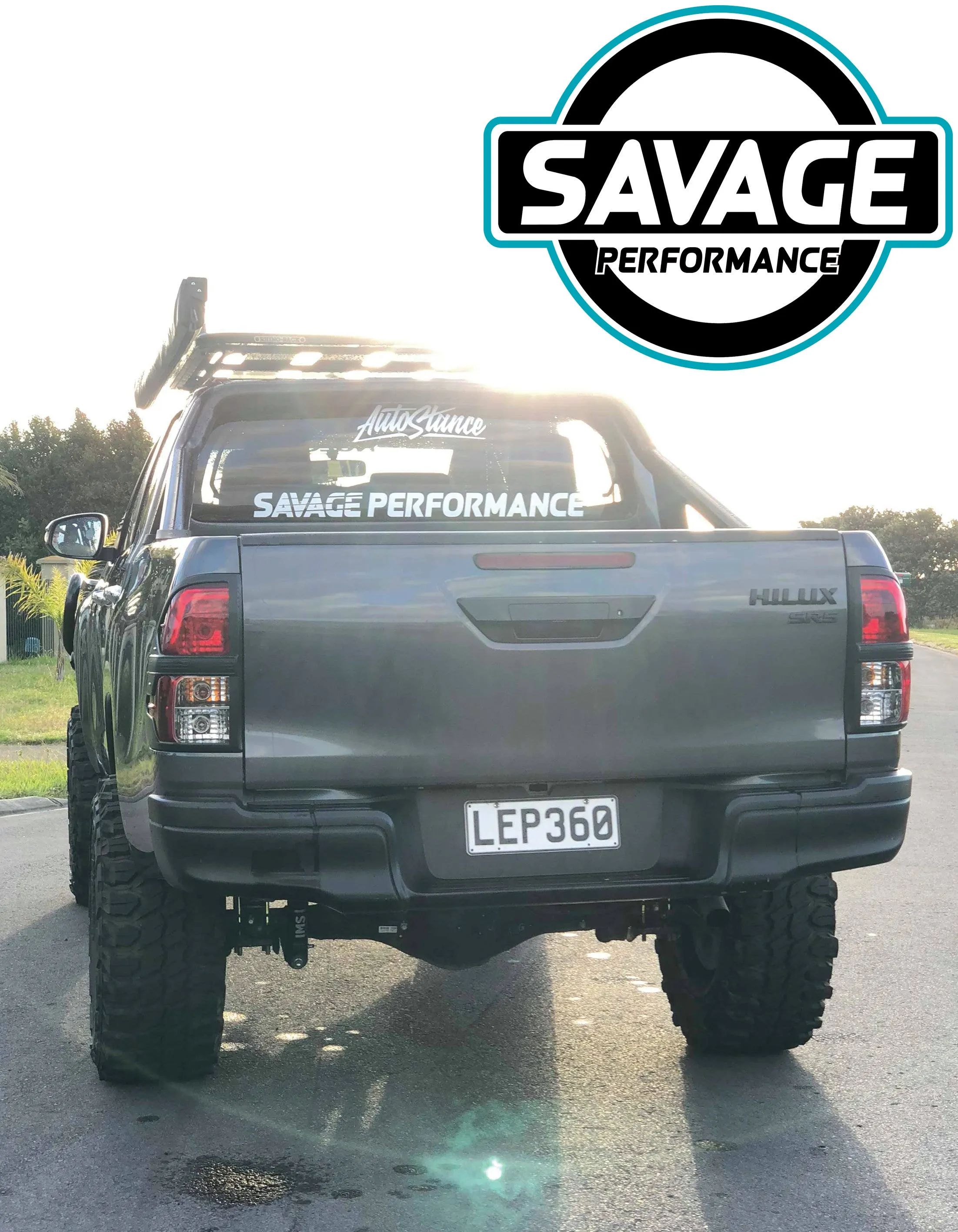 6x139.7 25mm Wheel Spacers suits TOYOTA HILUX *Savage Performance*