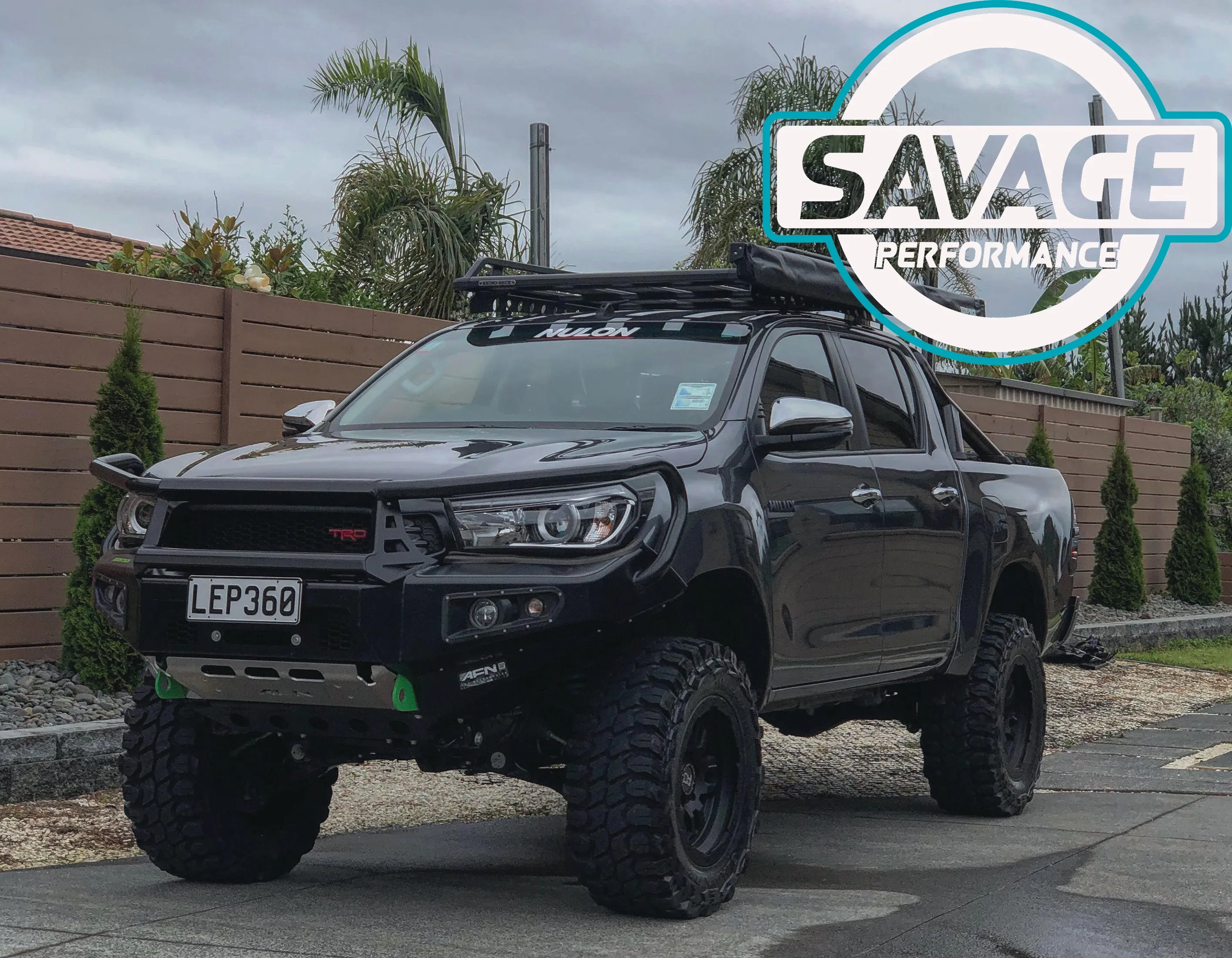 6x139.7 25mm Wheel Spacers suits TOYOTA HILUX *Savage Performance*