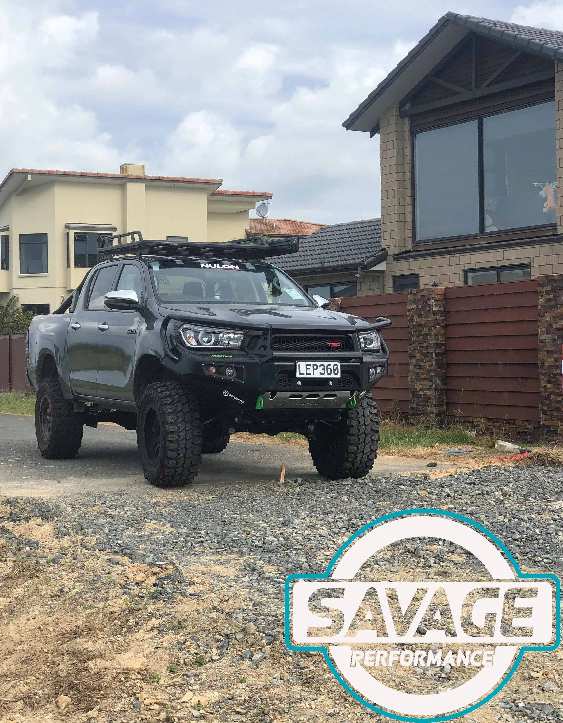 6x139.7 25mm Wheel Spacers suits TOYOTA HILUX *Savage Performance*