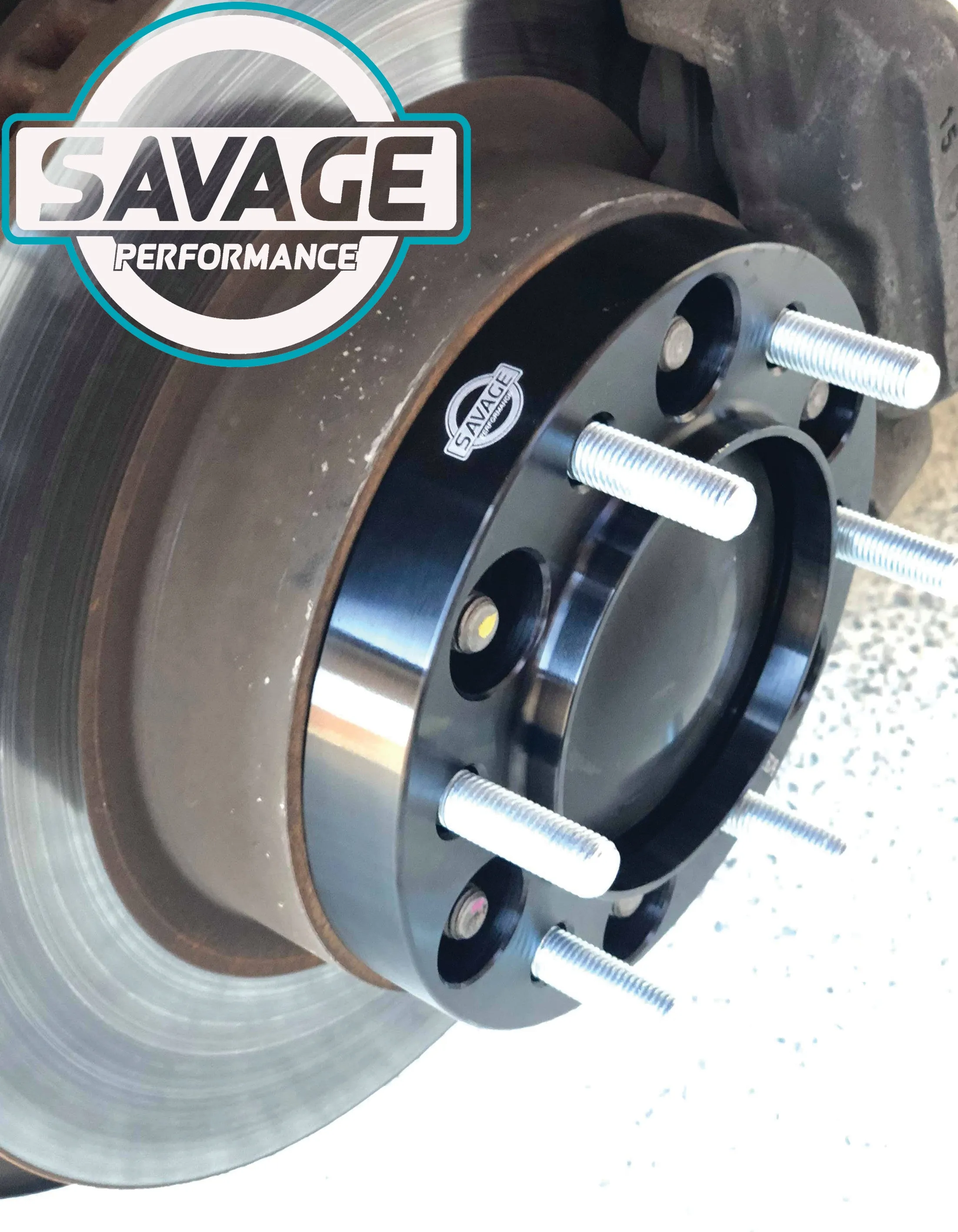 6x139.7 25mm Wheel Spacers suits TOYOTA HILUX *Savage Performance*