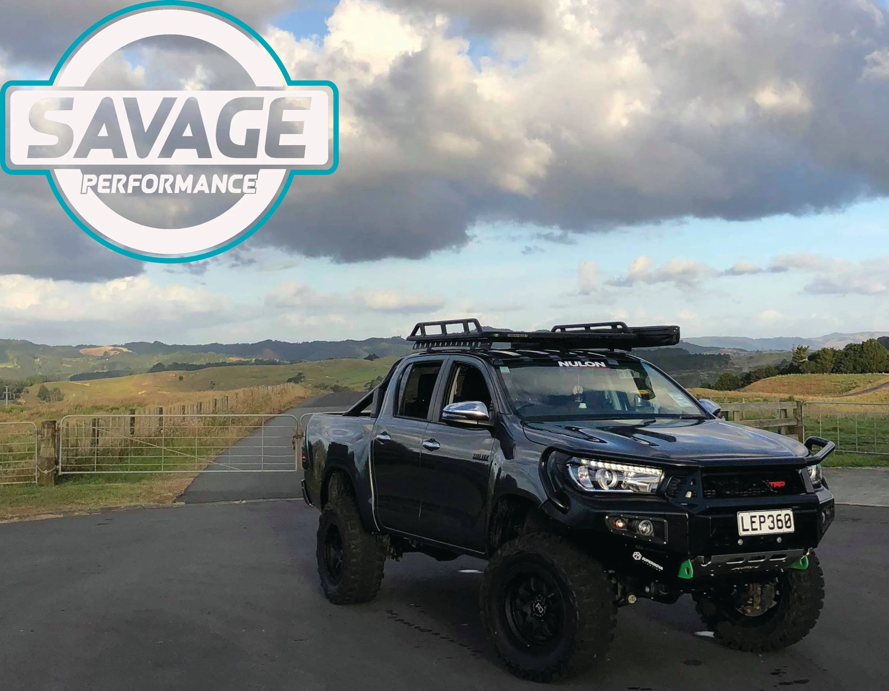 6x139.7 25mm Wheel Spacers suits TOYOTA HILUX *Savage Performance*