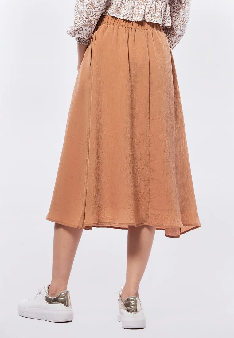A-line Midi Skirt