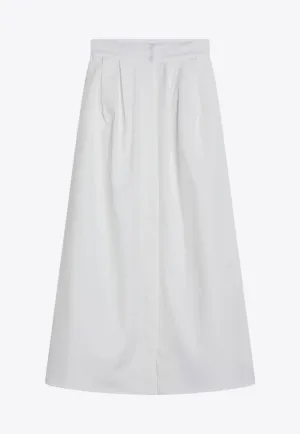 Alcade Gabardine Midi Skirt