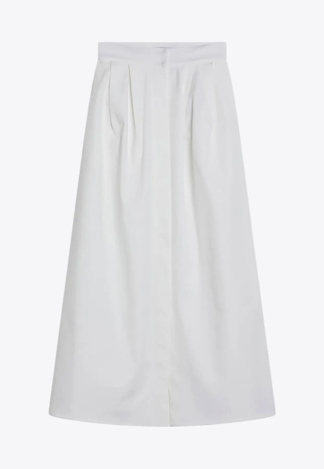 Alcade Gabardine Midi Skirt