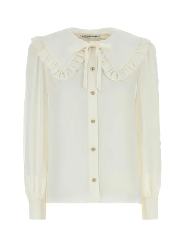 Alessandra Rich White Shirts & Blouses