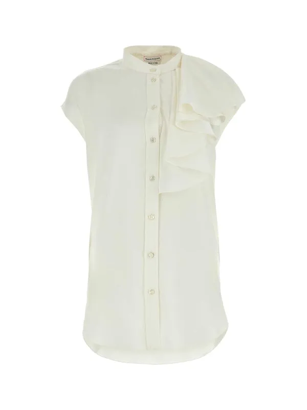 Alexander Mcqueen White Shirts & Blouses