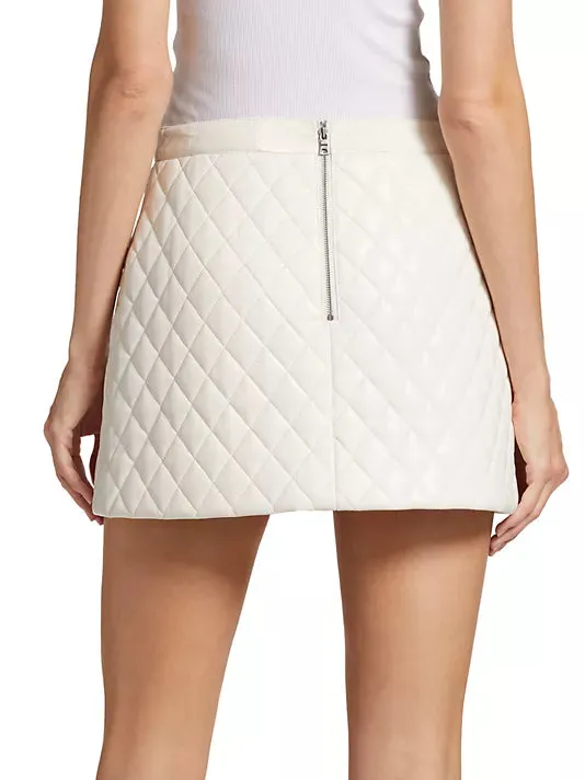 Alice   Olivia
Riley A-Line Quilted Miniskirt