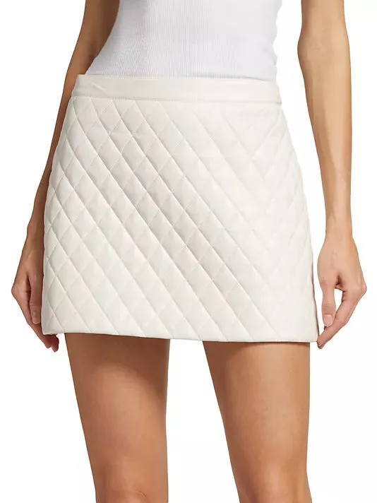 Alice   Olivia
Riley A-Line Quilted Miniskirt