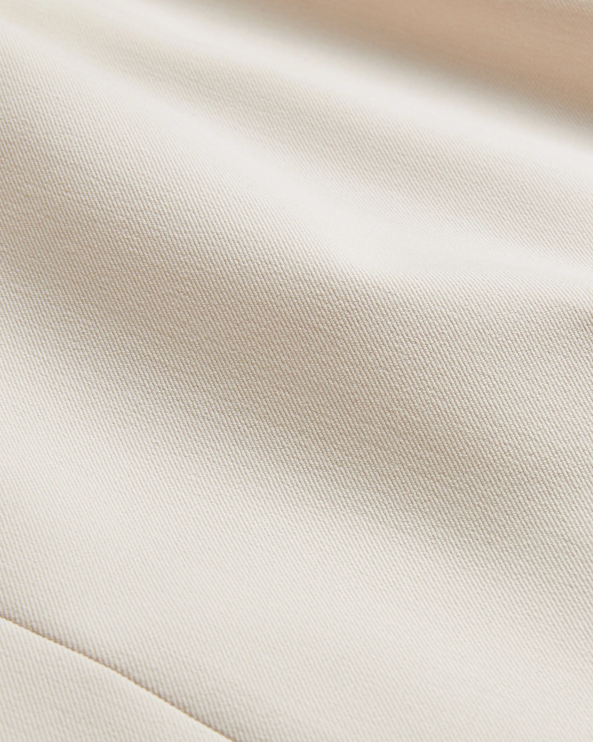 Amberos Tailored Longline Pencil Skirt Ivory