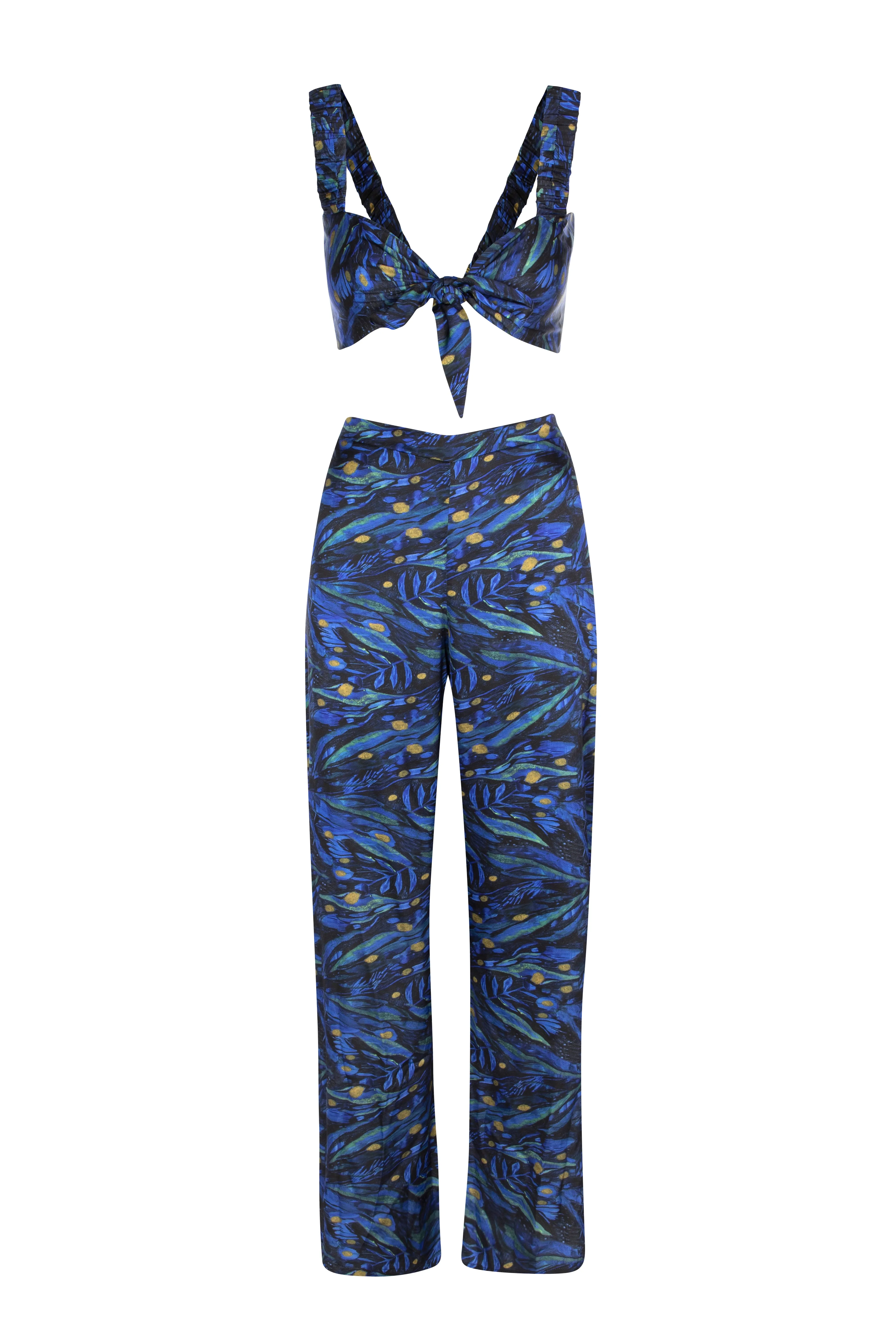 Amy Ayanda Hidden Blooms - Corsica Pants