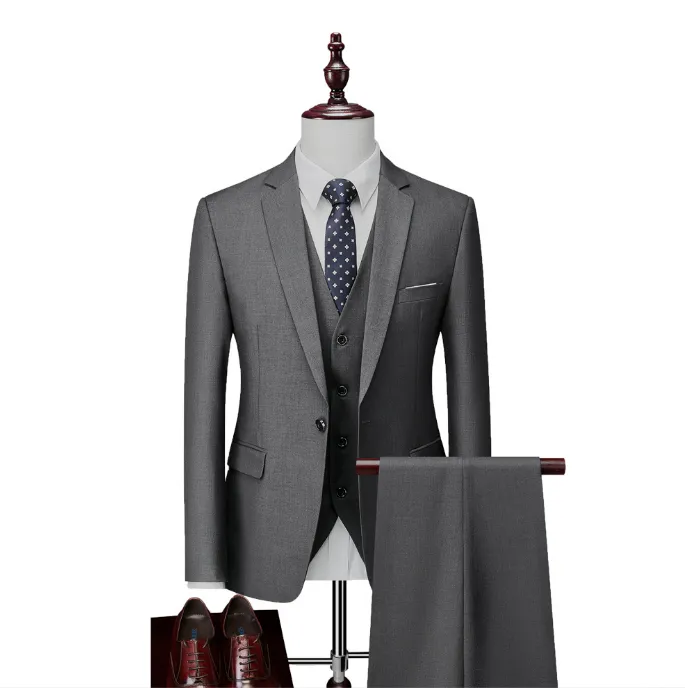 Andrew | Men's Business / Wedding Suit | Dark Grey