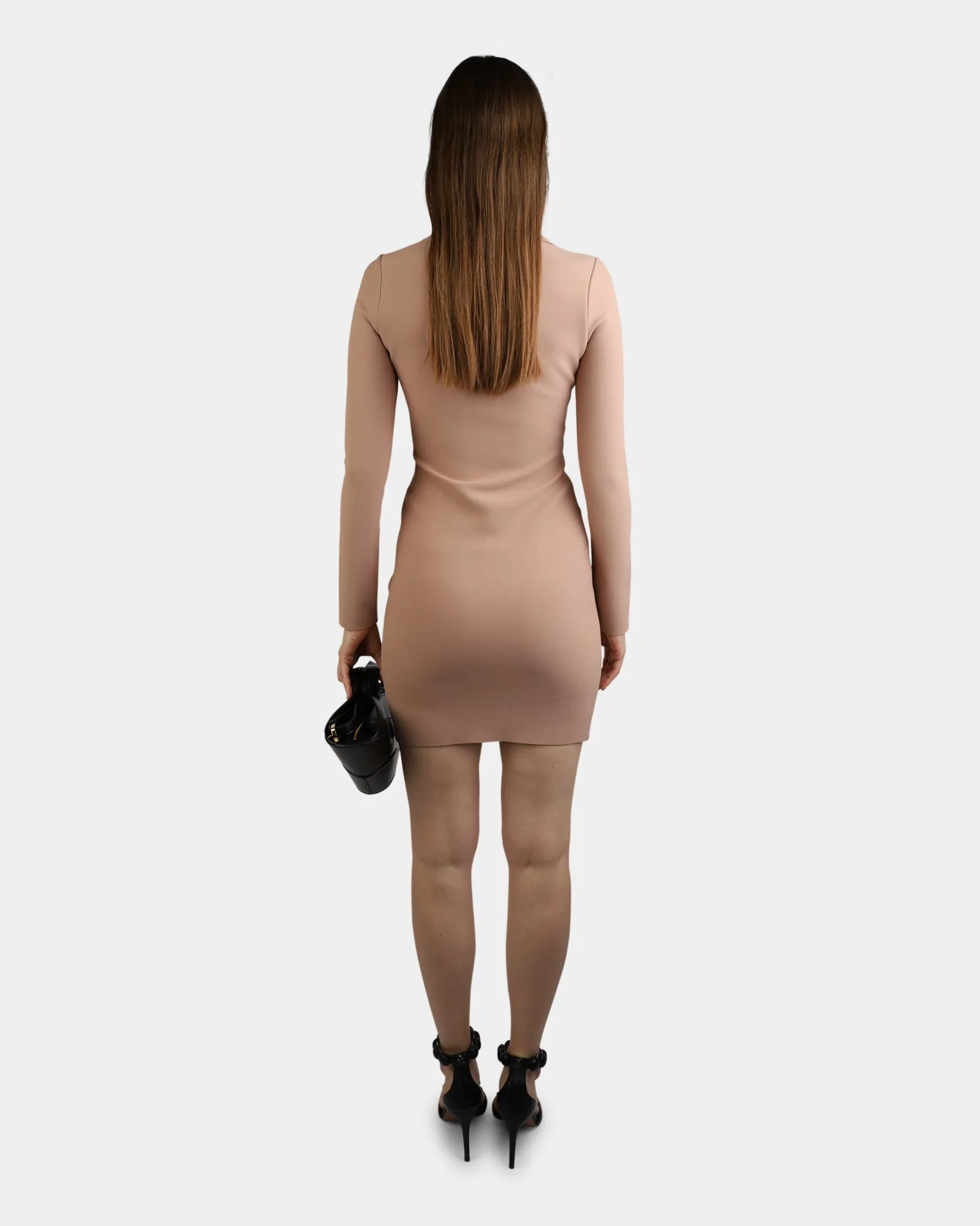 Angie Knit Half Zip Dress
