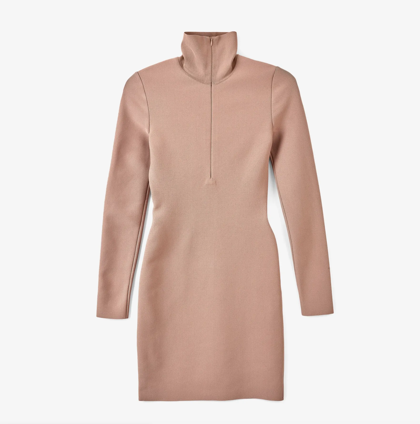 Angie Knit Half Zip Dress