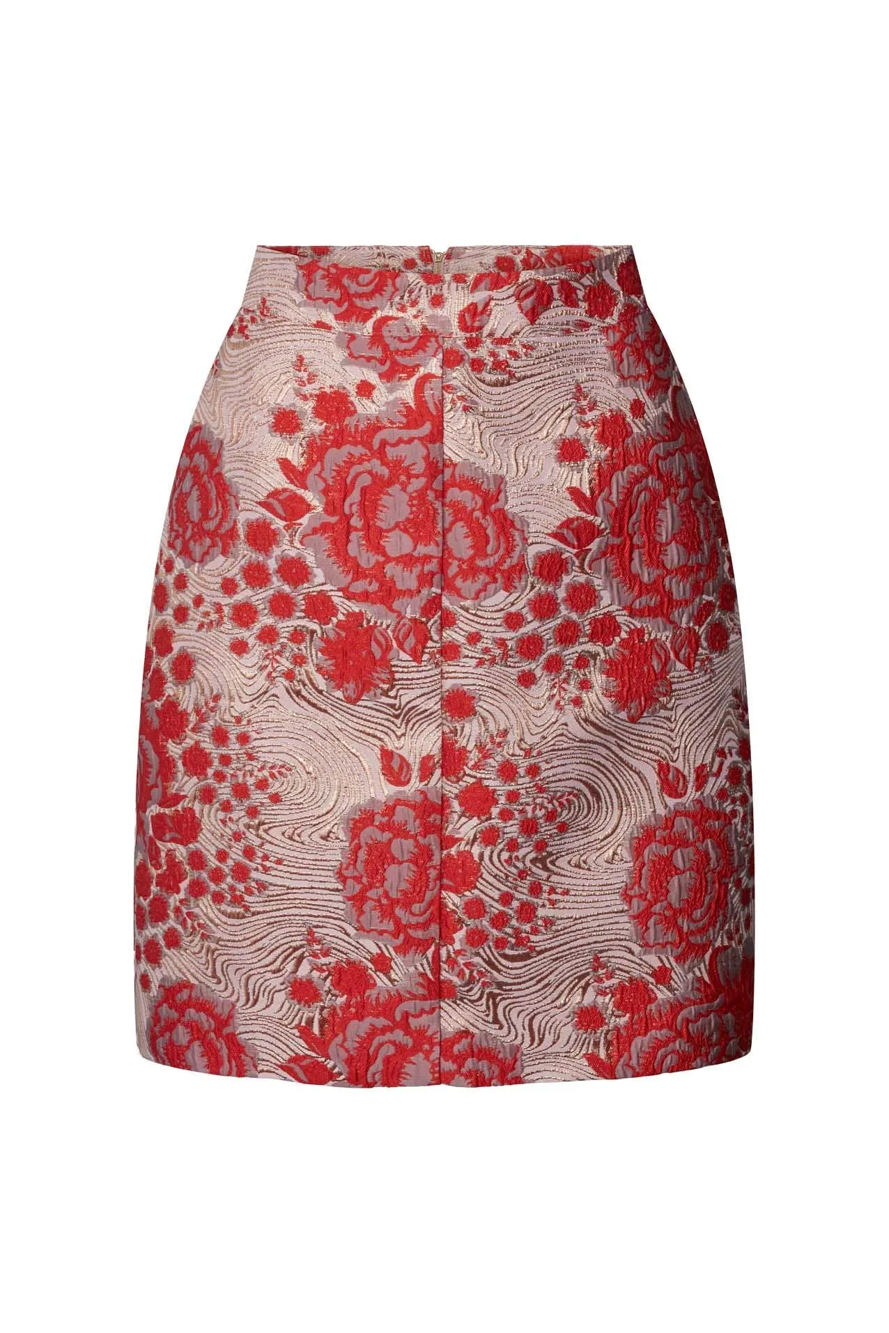 Aqua Skirt - Coral