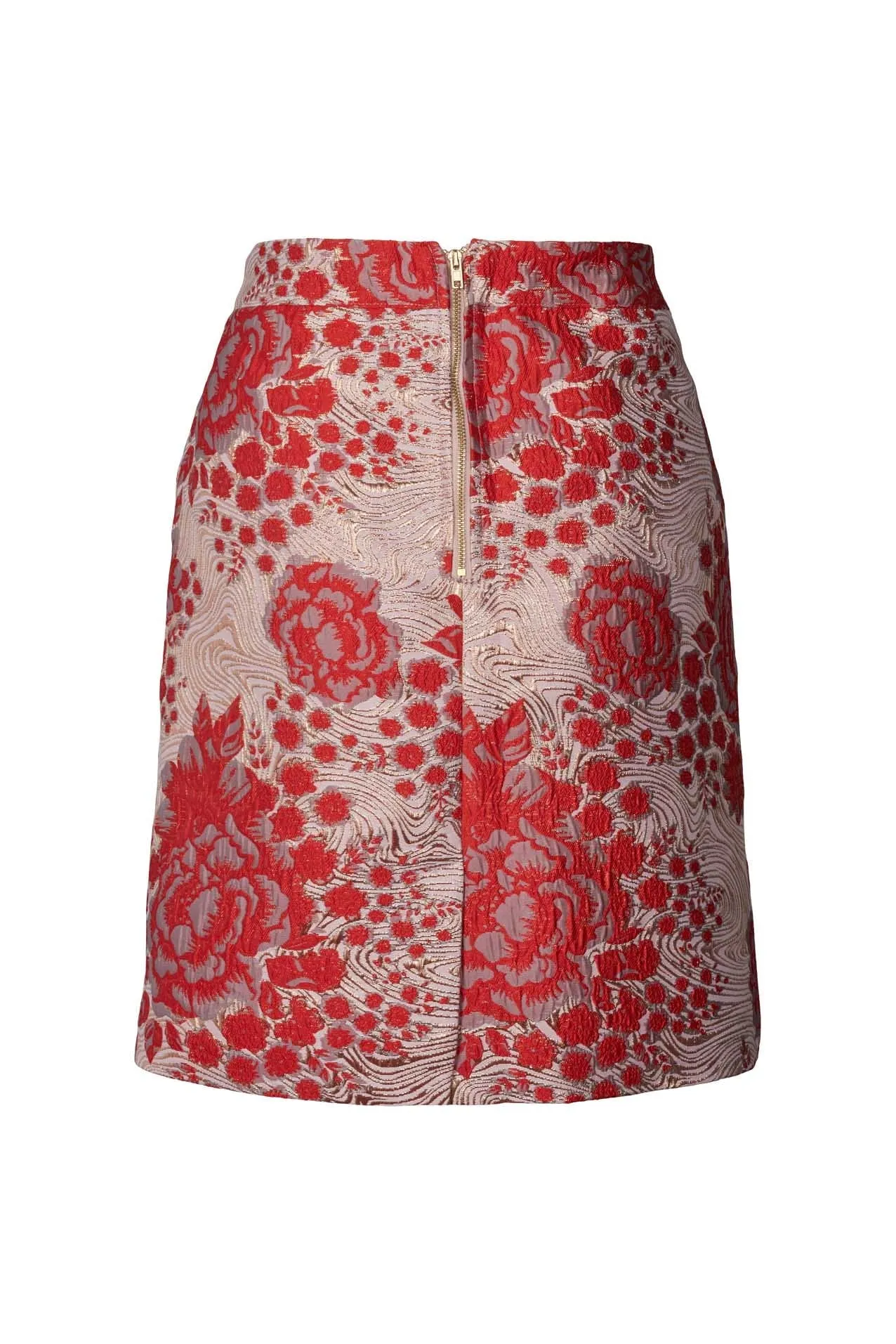 Aqua Skirt - Coral