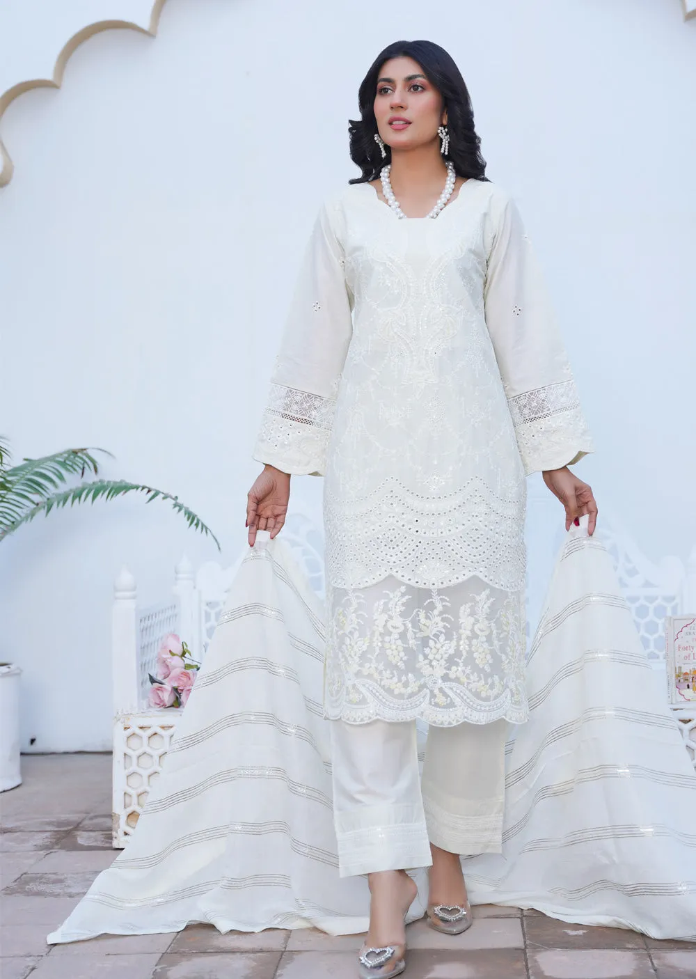 ATR-1101 - Readymade - Sehrish B Lux Cotton