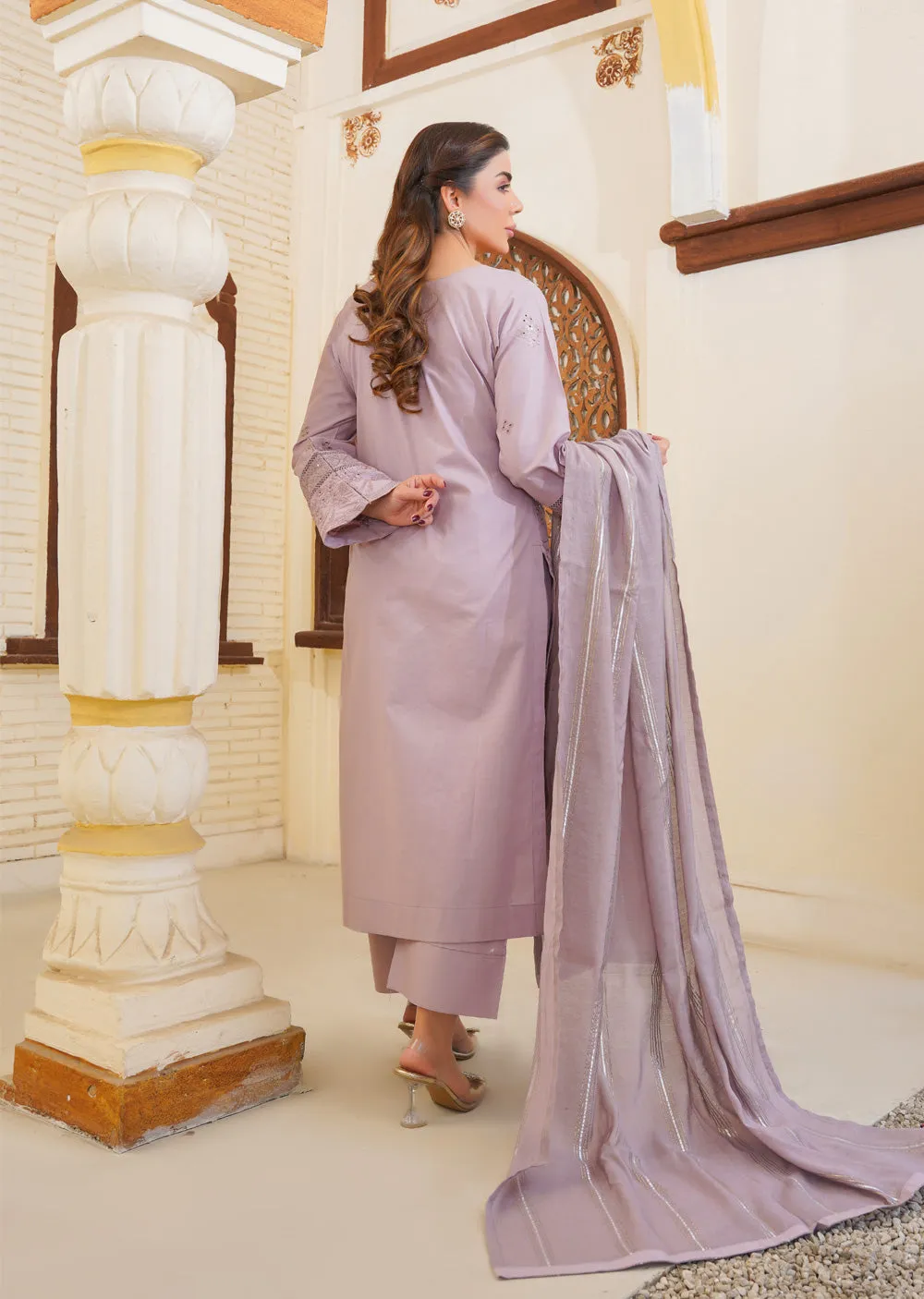 ATR-1101 - Readymade - Sehrish B Lux Cotton