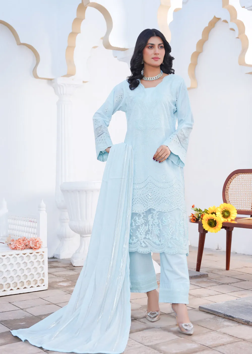 ATR-1101 - Readymade - Sehrish B Lux Cotton