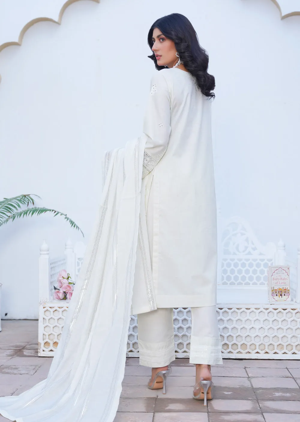 ATR-1101 - Readymade - Sehrish B Lux Cotton