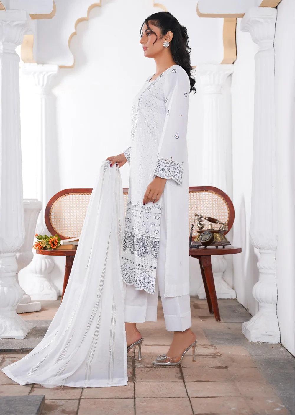 ATR-1103 - Readymade - Sehrish B Lux Cotton
