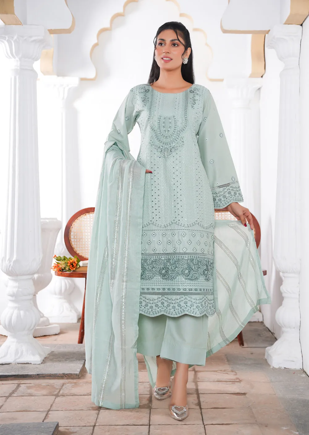 ATR-1103 - Readymade - Sehrish B Lux Cotton