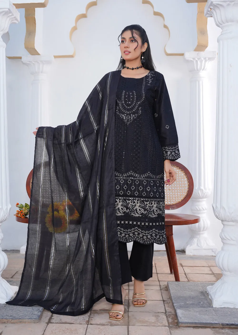 ATR-1103 - Readymade - Sehrish B Lux Cotton