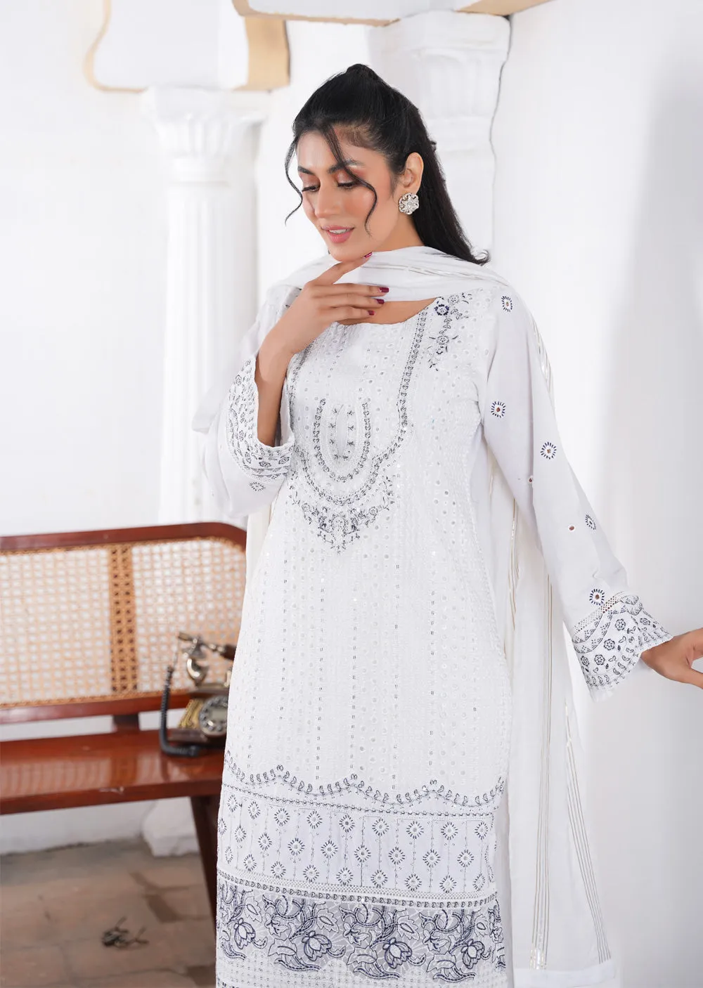 ATR-1103 - Readymade - Sehrish B Lux Cotton