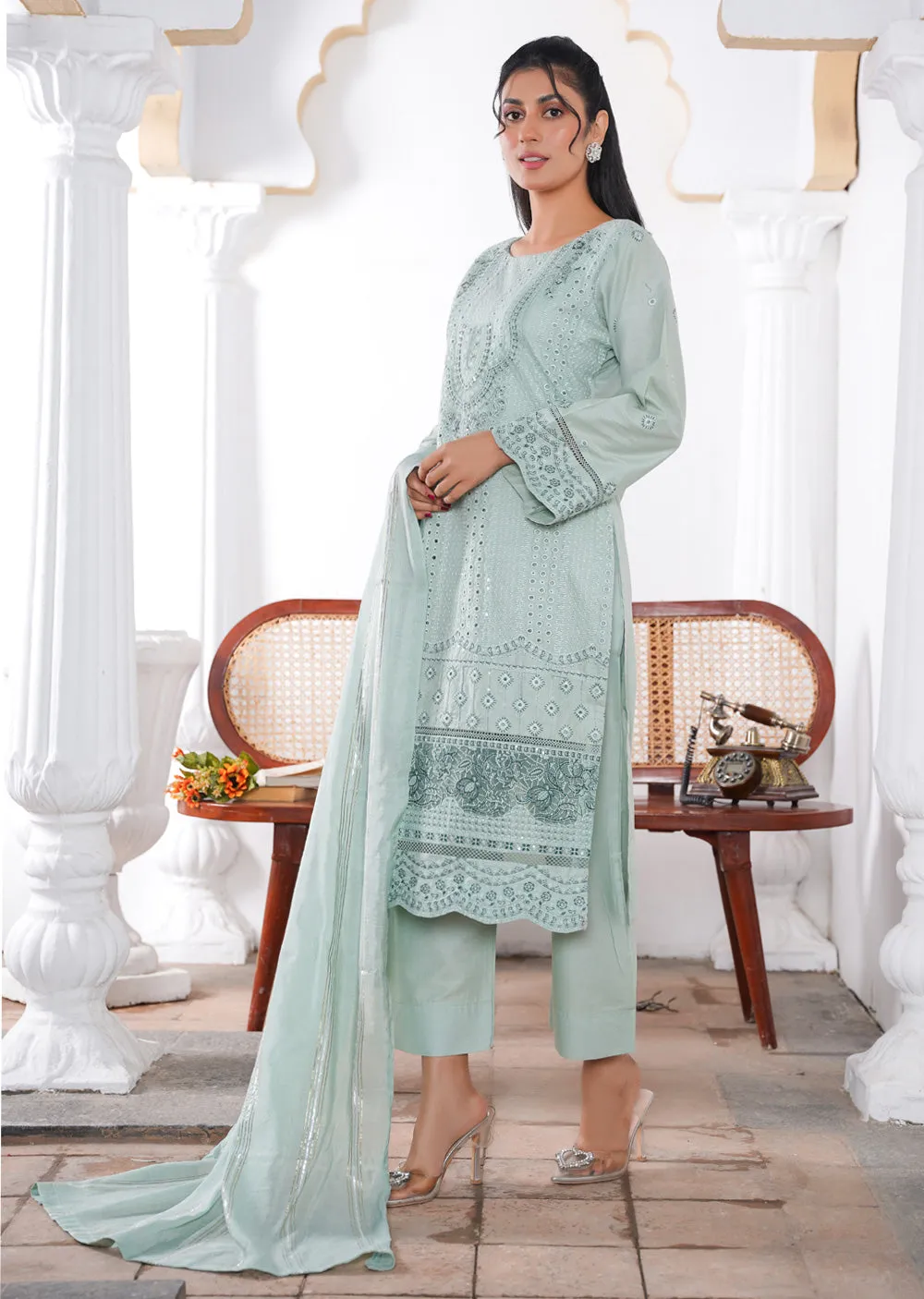 ATR-1103 - Readymade - Sehrish B Lux Cotton