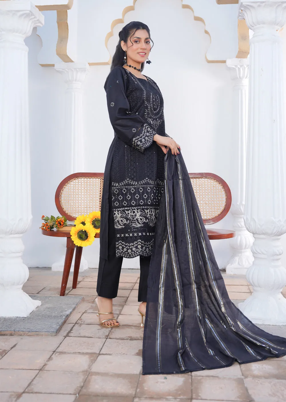 ATR-1103 - Readymade - Sehrish B Lux Cotton
