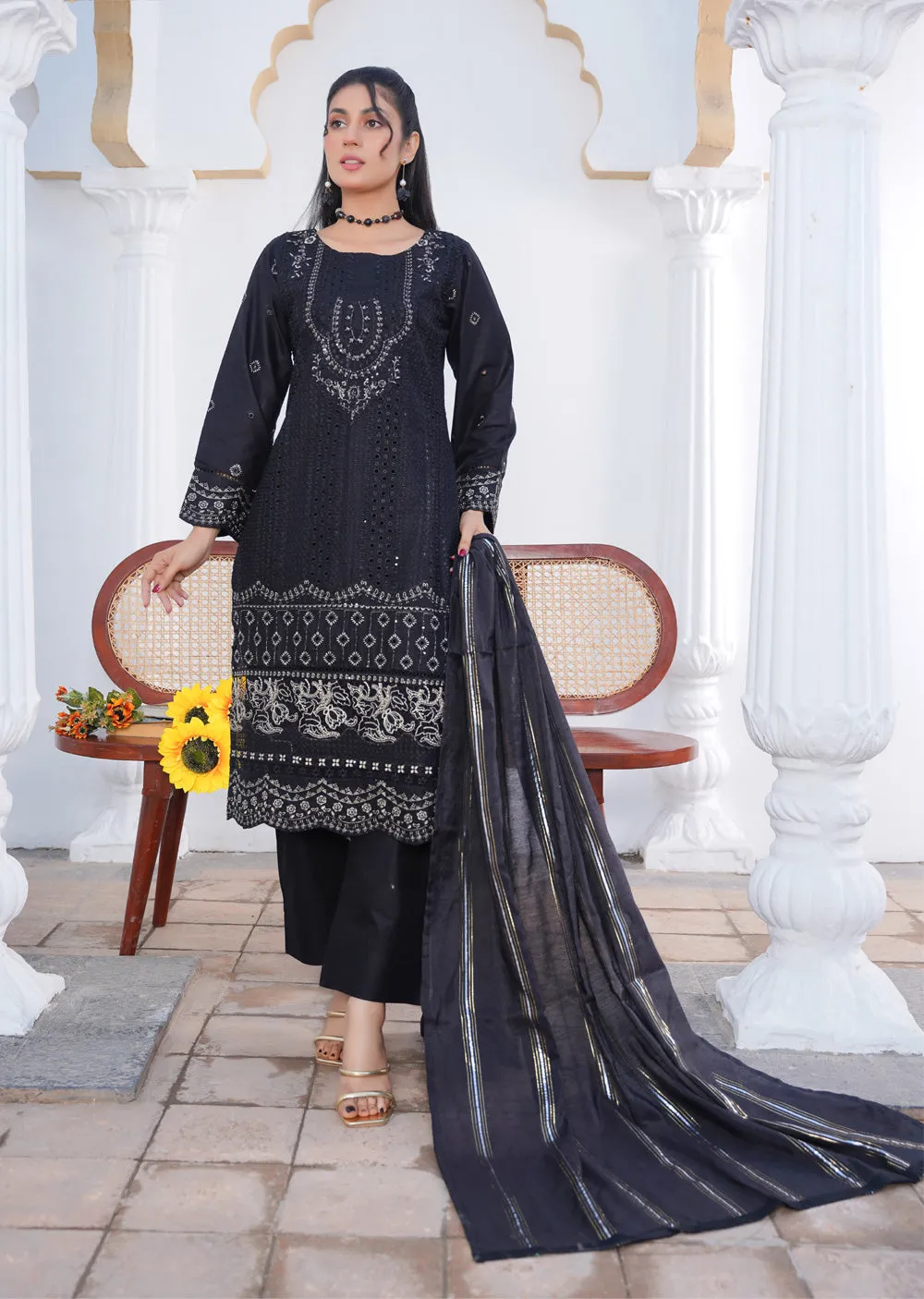 ATR-1103 - Readymade - Sehrish B Lux Cotton