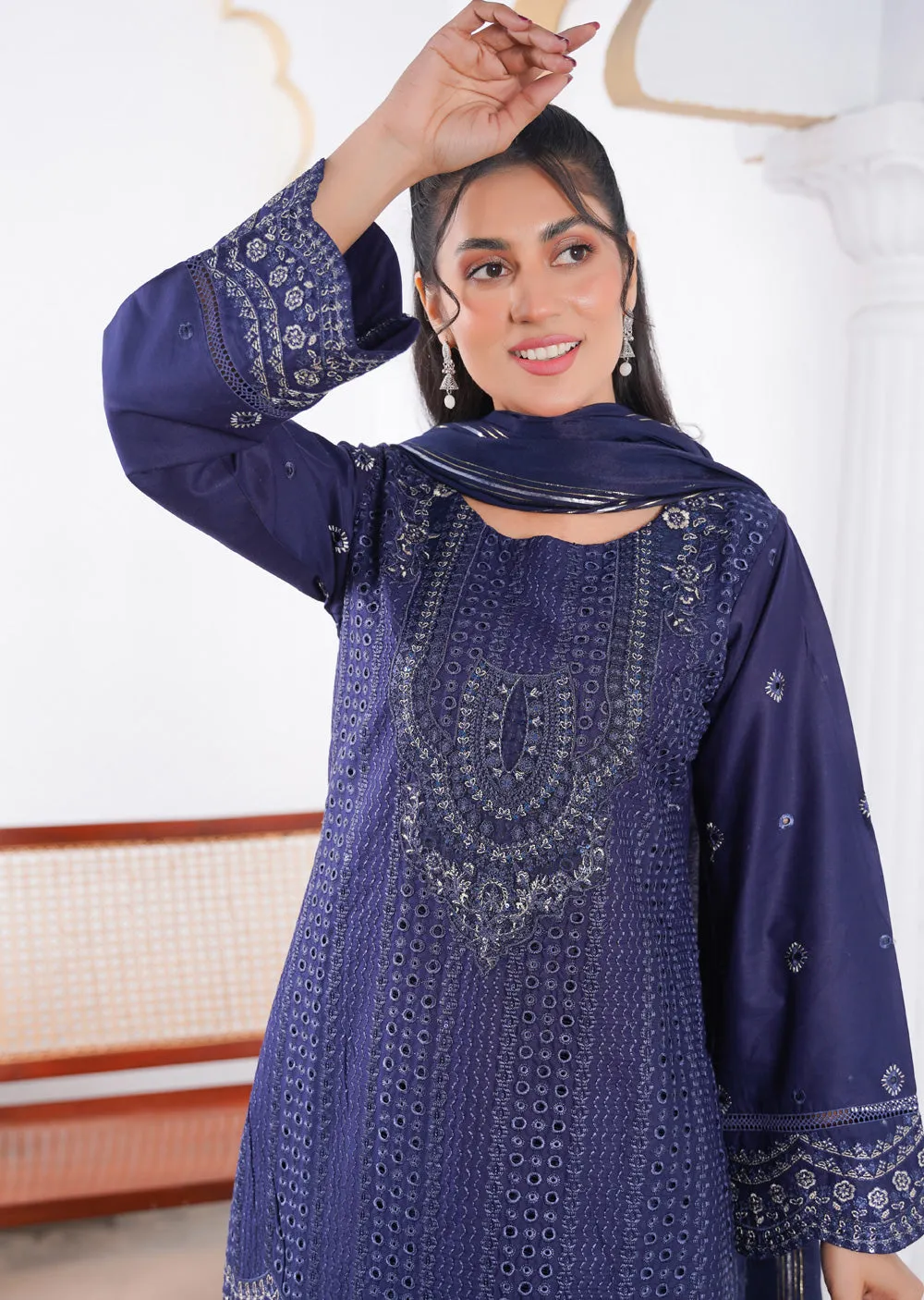 ATR-1103 - Readymade - Sehrish B Lux Cotton