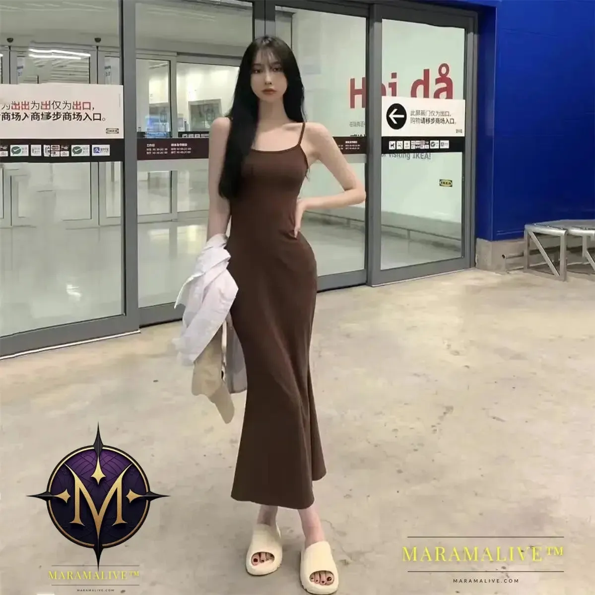 Autumn Pure Sleeveless Dress Women Sexy Sheath Hotsweet Style Fashion All-match Vestido Feminino New Arrival Popular Chic