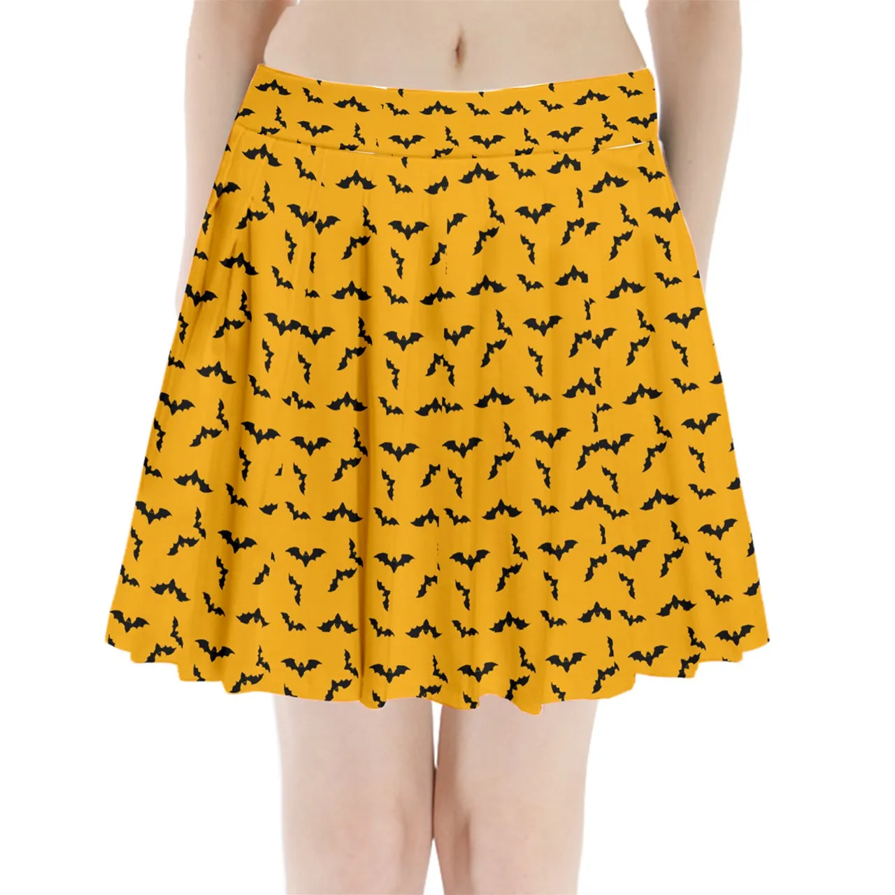 Batty Pleated Mini Skirt