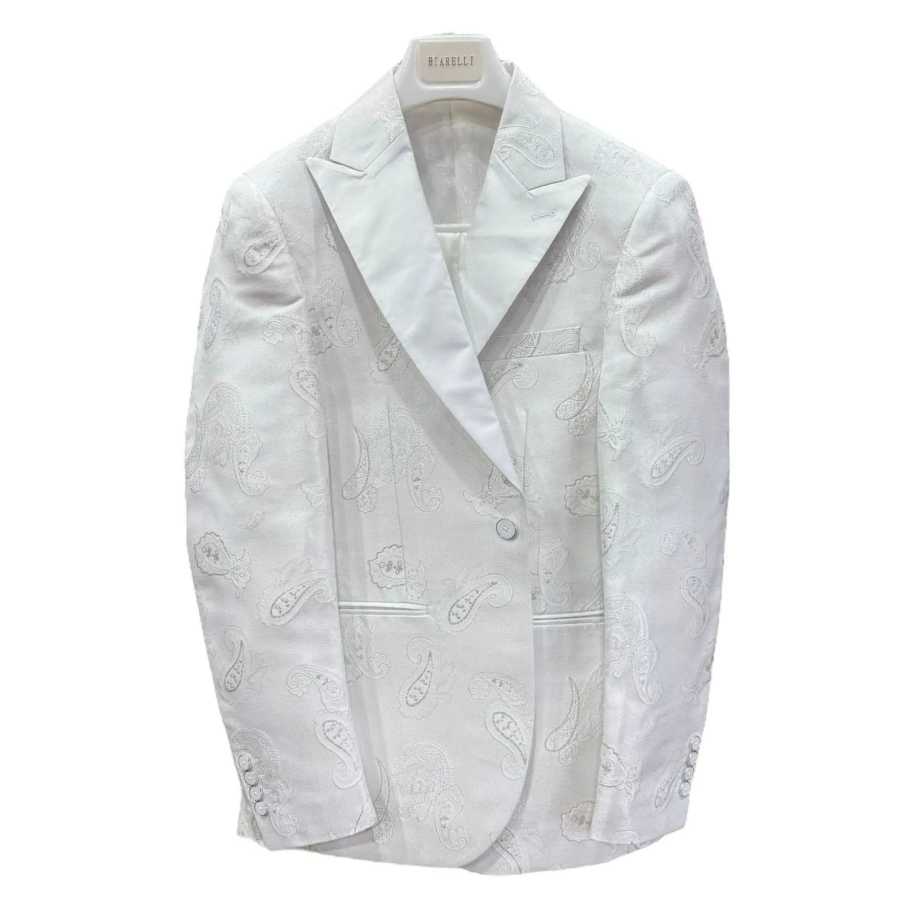 BIARELLI: 2PC.PAISLEY SLIM FIT SUIT BLX-5002