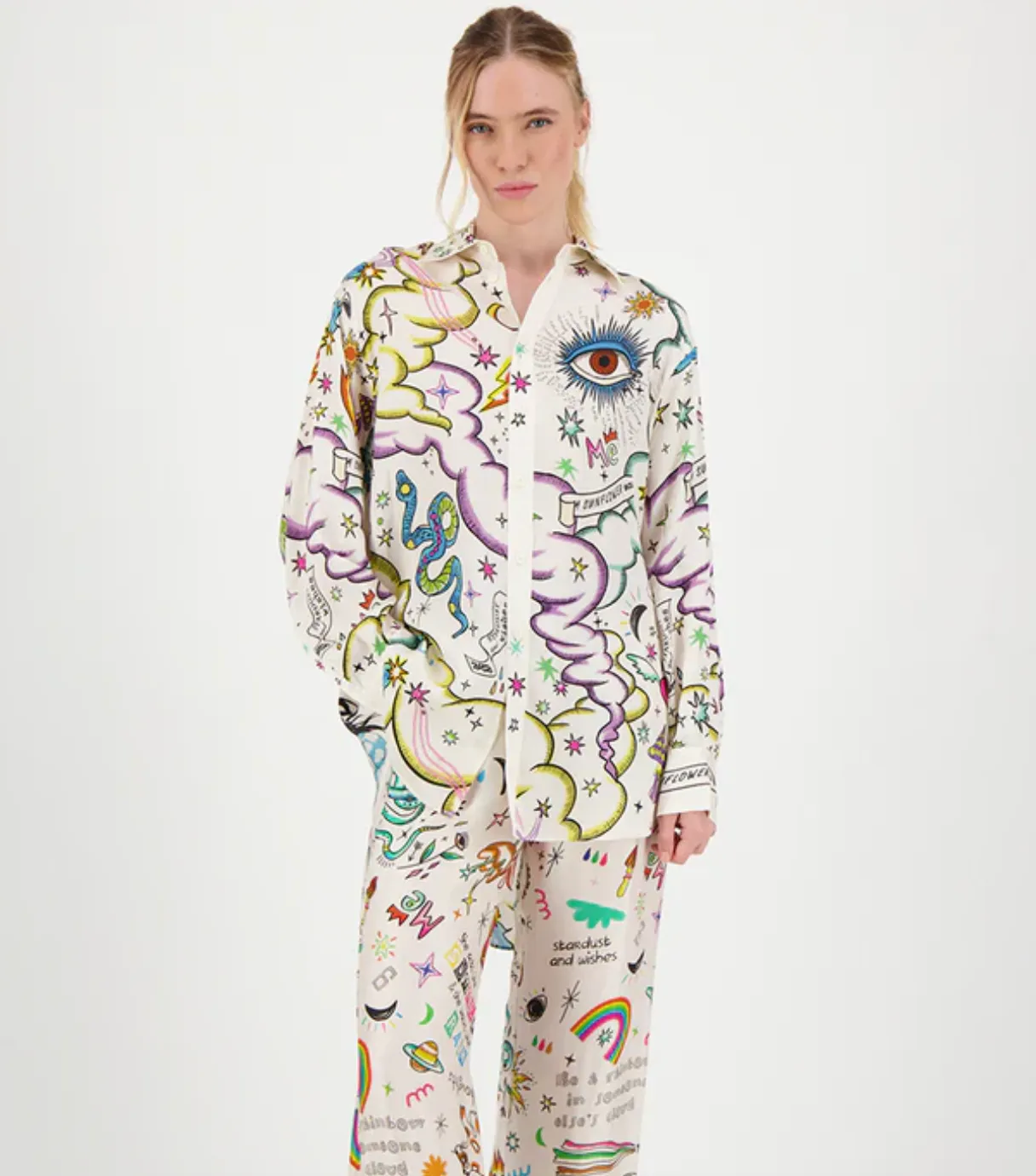 Billie Printed Shirt - Enlightenment