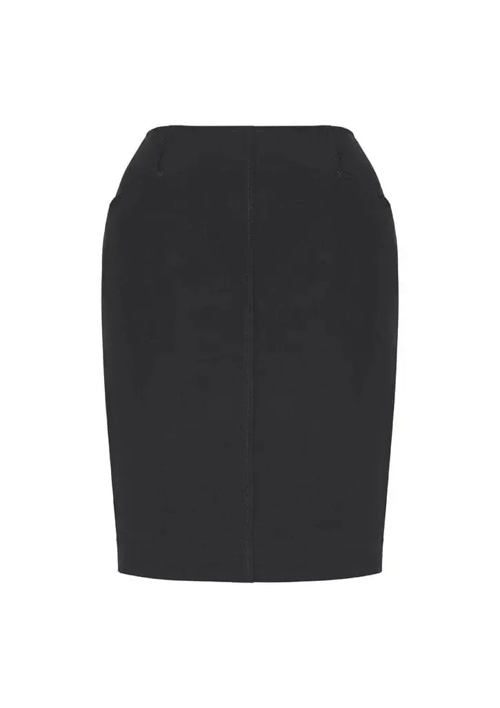 Biz Corporates Women's Bandless Pencil Skirt 20717