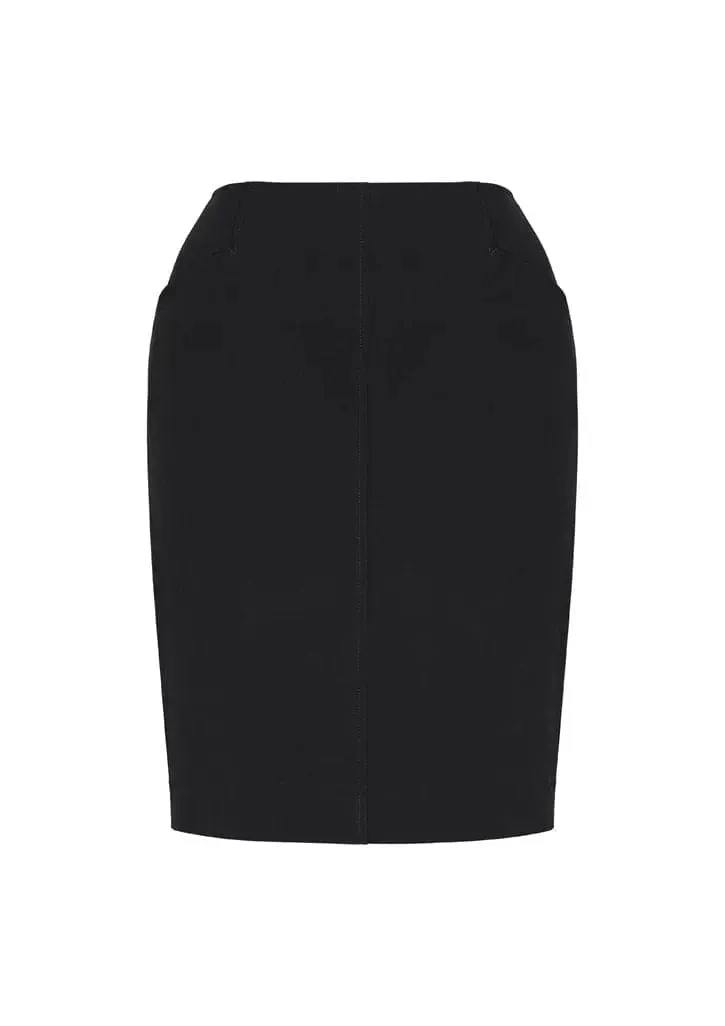 Biz Corporates Women's Bandless Pencil Skirt 20717