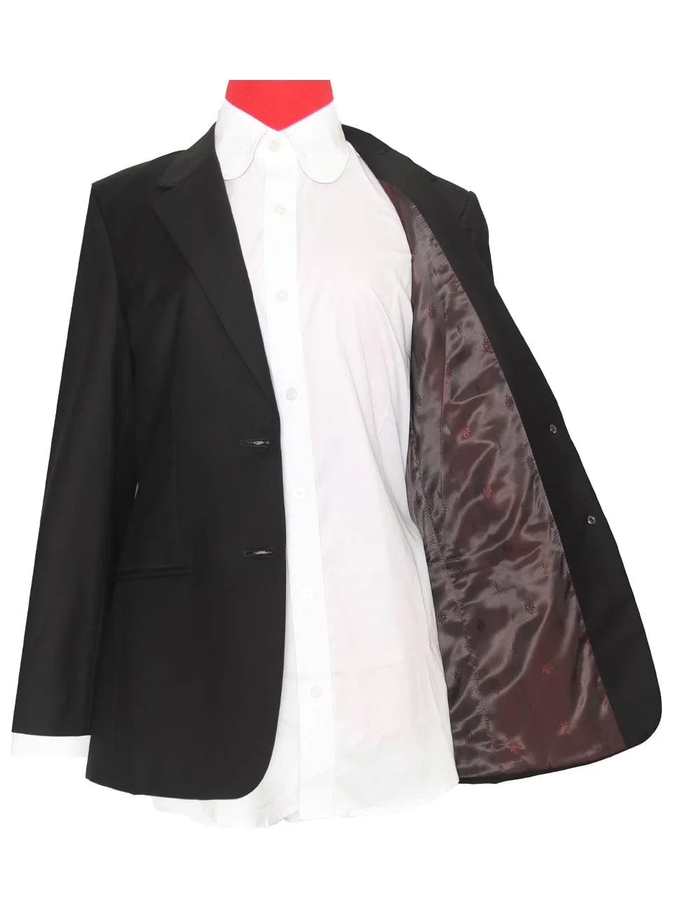 Black Suit| Tailored Black 2 Button Women's Suit