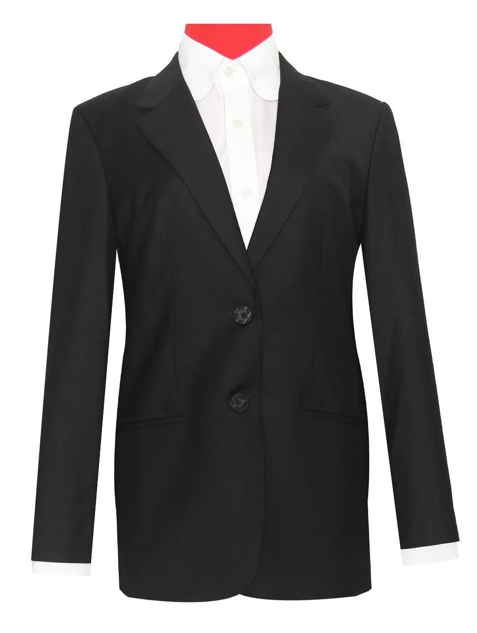 Black Suit| Tailored Black 2 Button Women's Suit