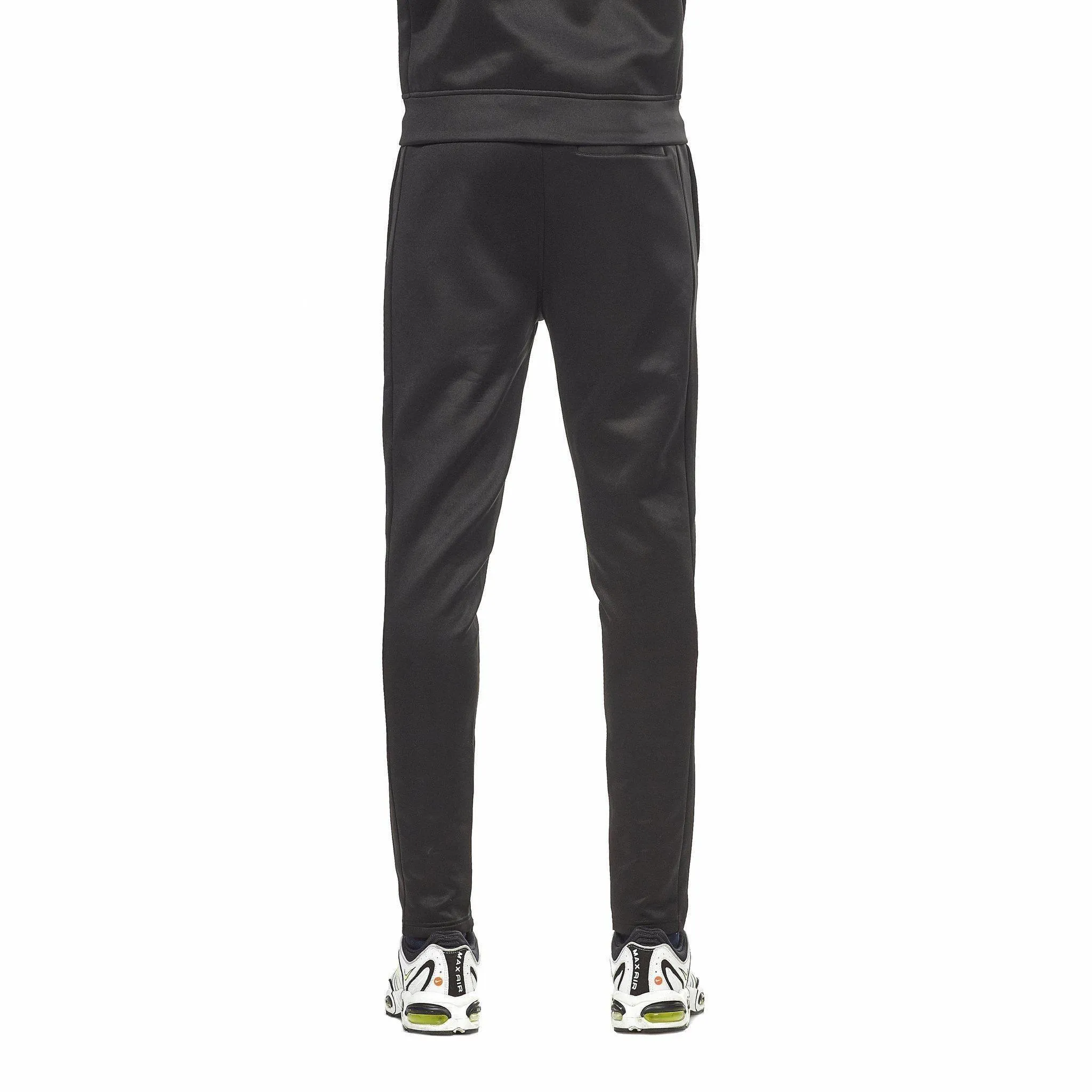 Black Track Pants - Fitted Joggers