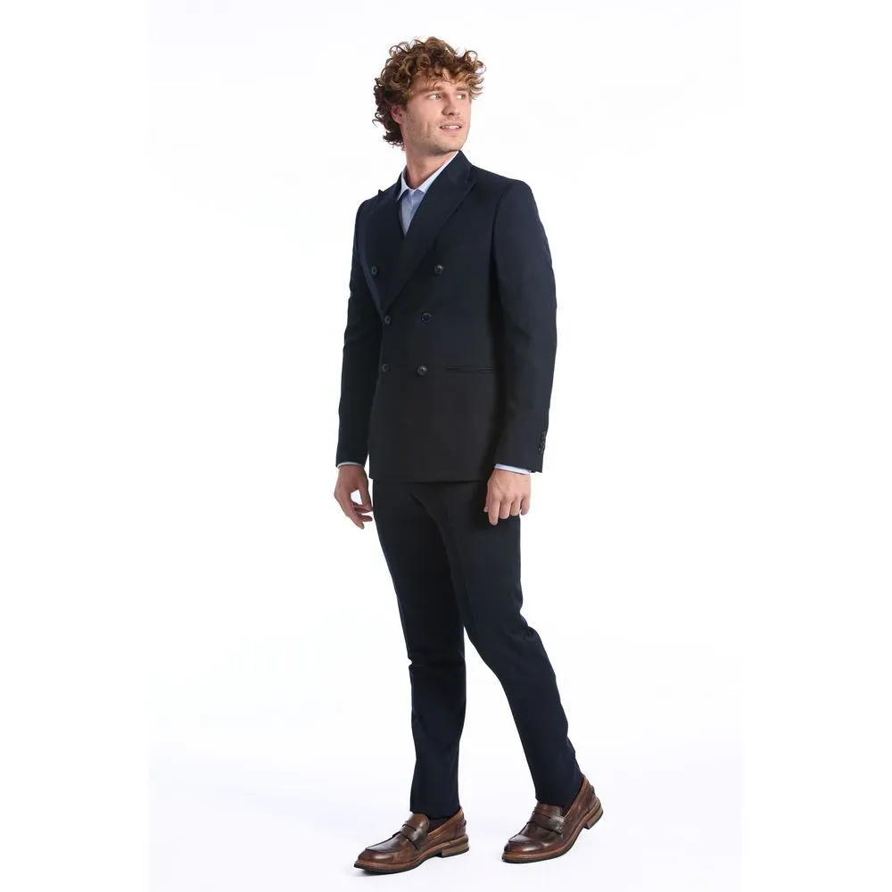 Blue Wool Suit