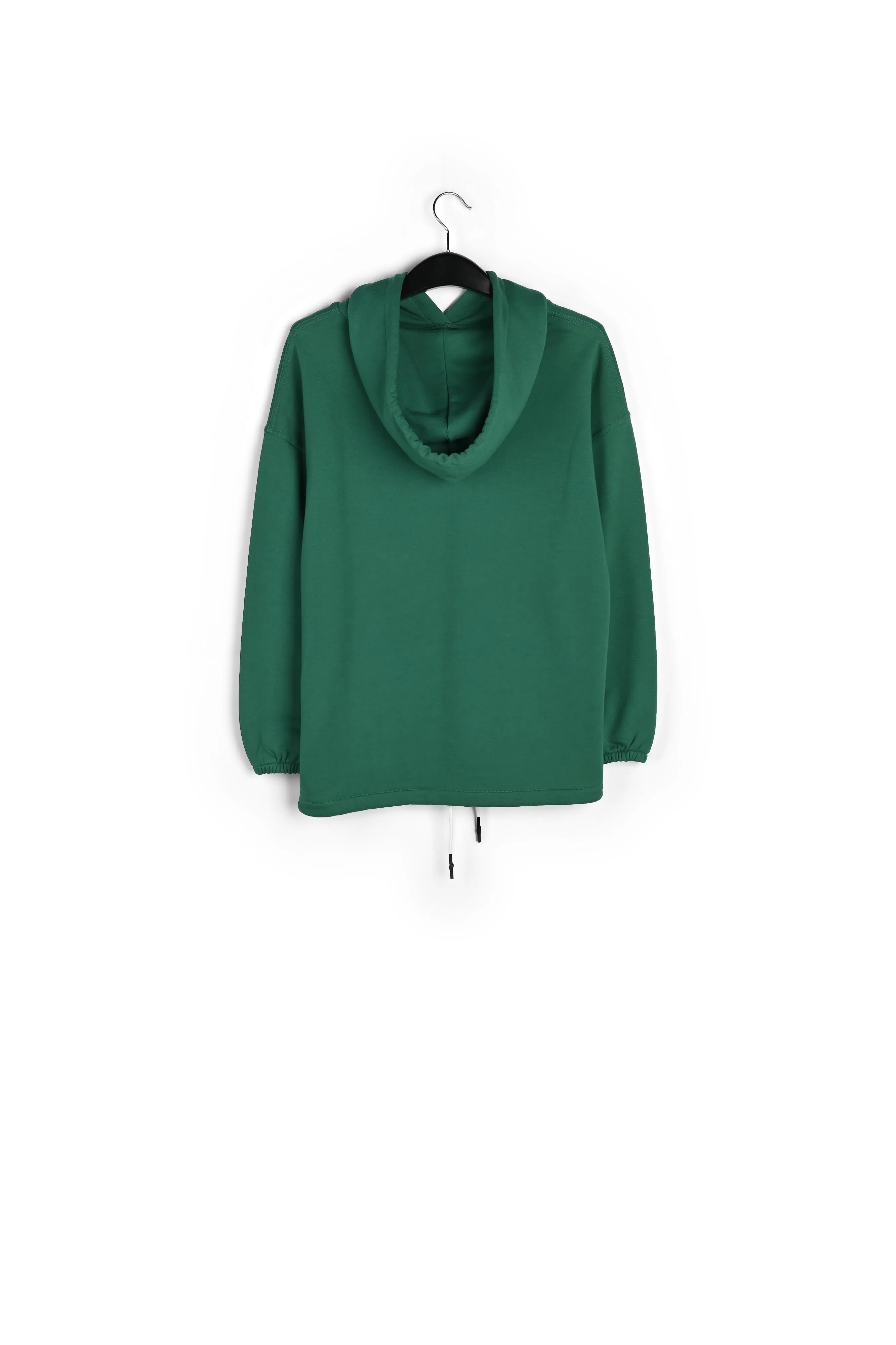 Bottle green cotton-jersey 'Fury' sweatshirt