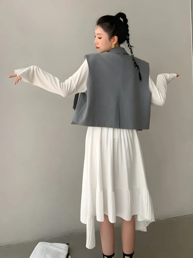 Bow Oversized Vest