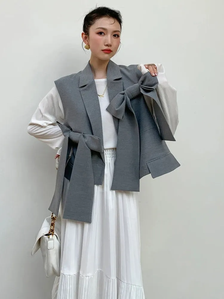 Bow Oversized Vest