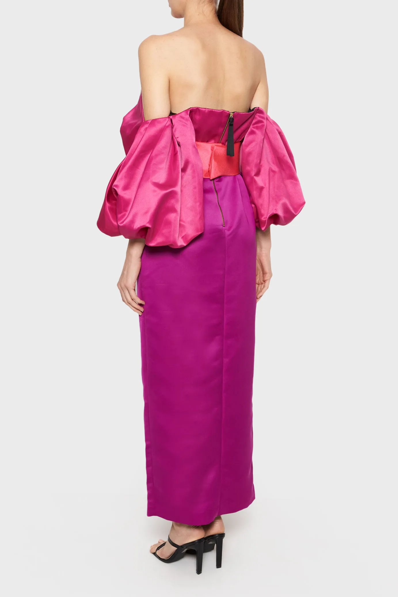 Breanna Drop Sleeve Gown