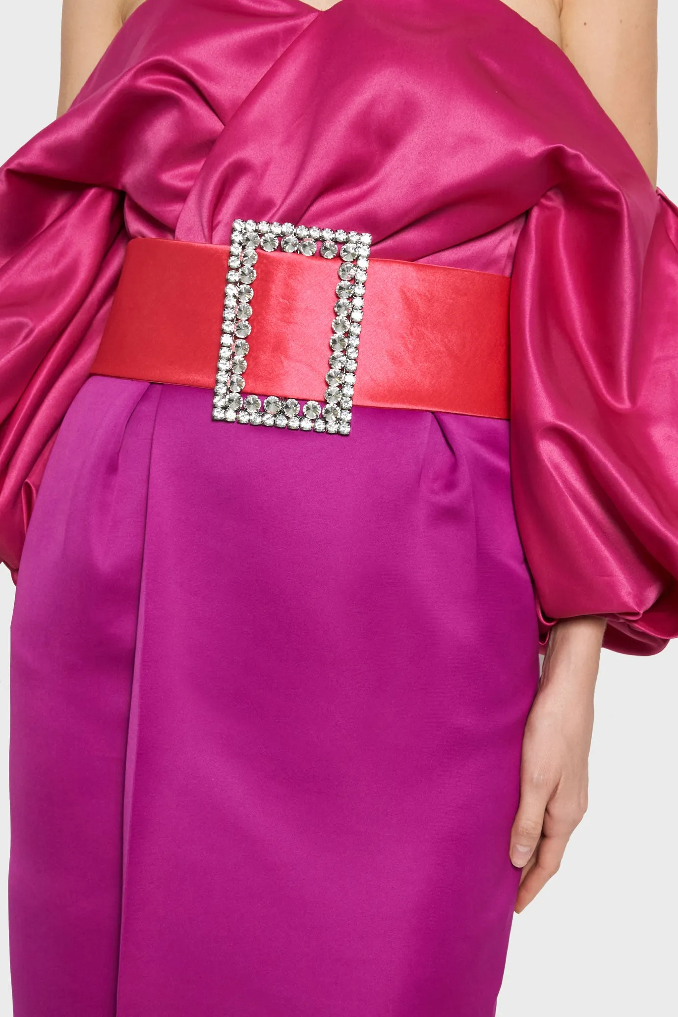 Breanna Drop Sleeve Gown