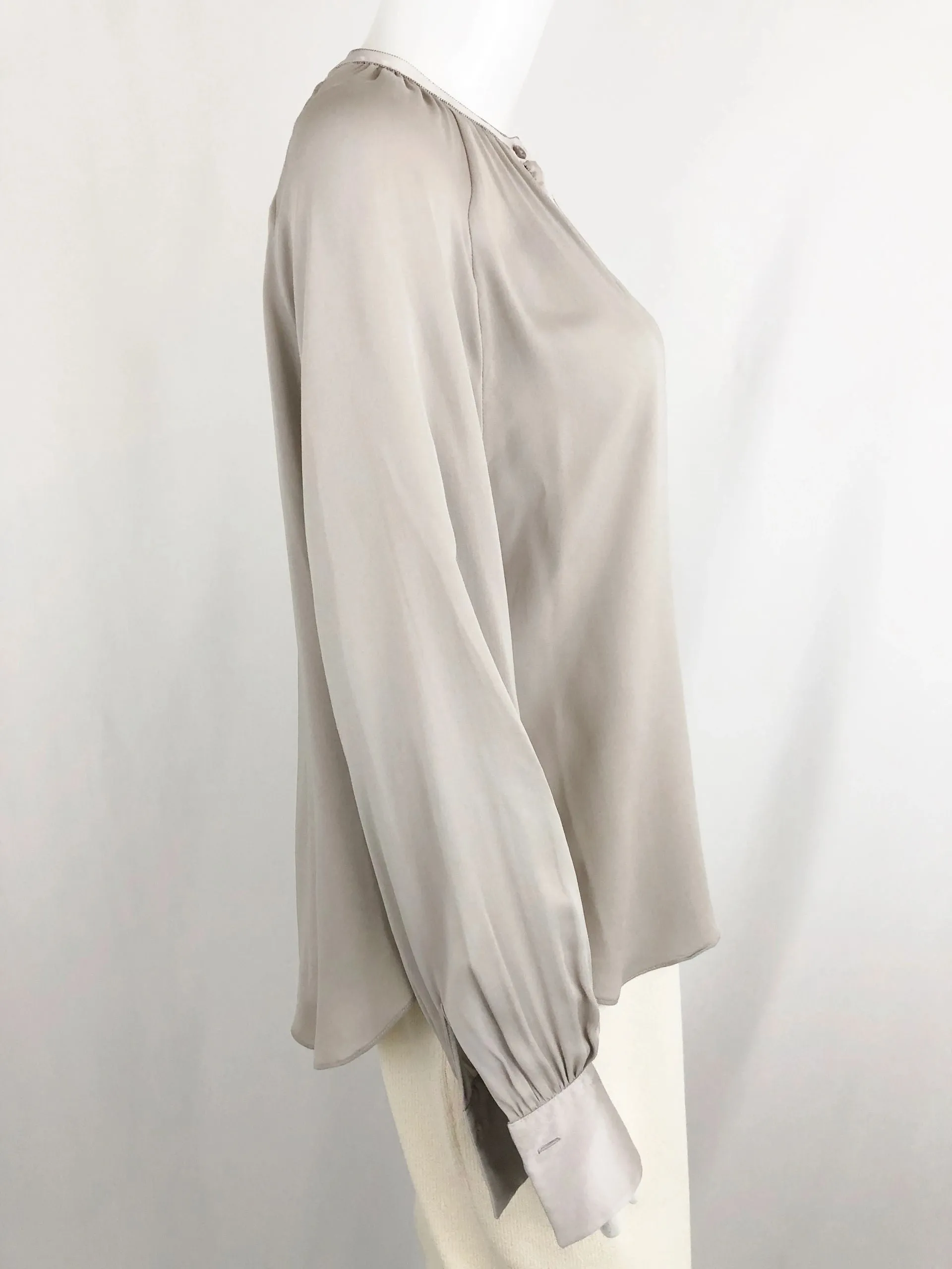 Brunello Cucinelli Silk Blouse Size S