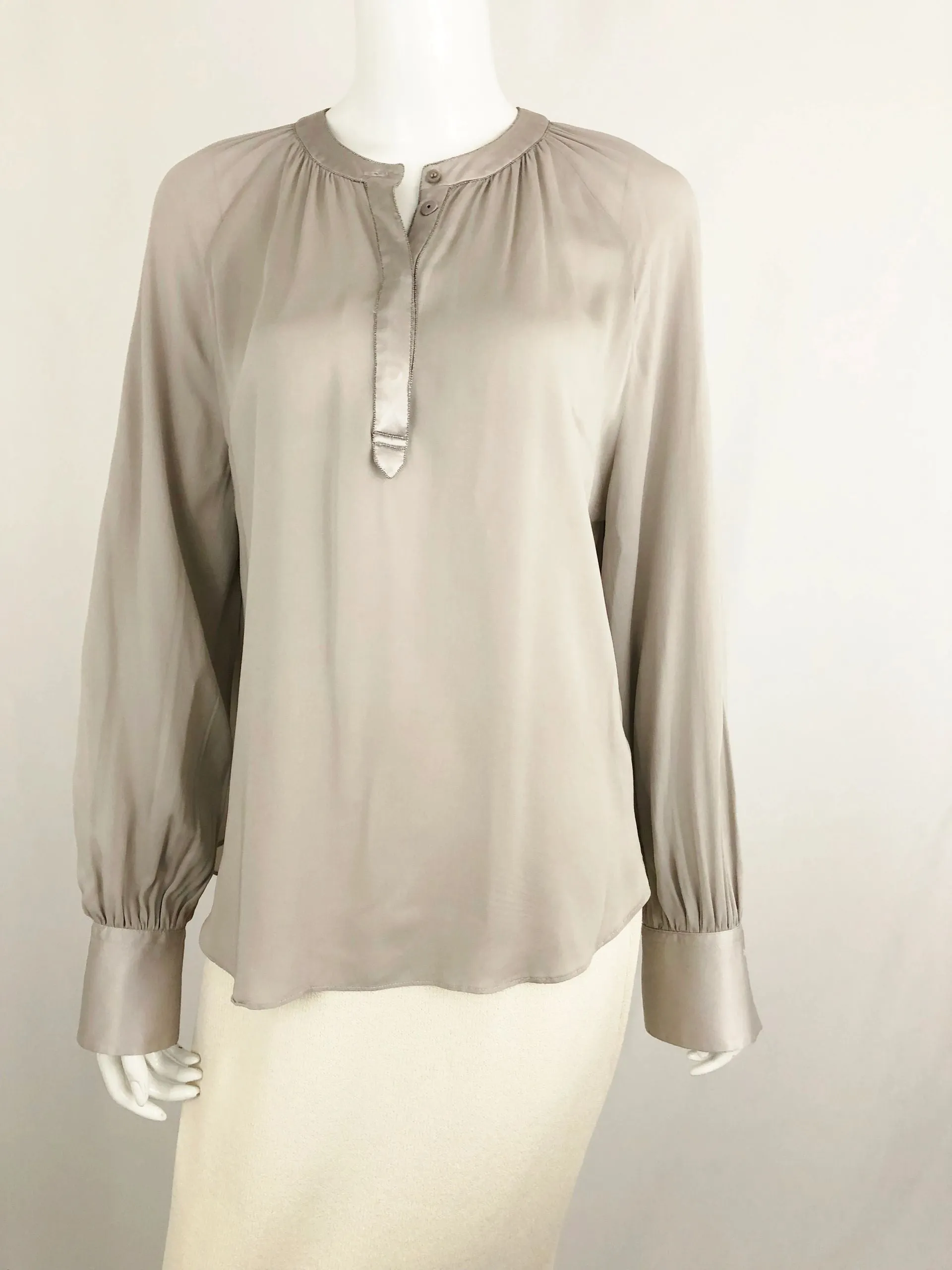 Brunello Cucinelli Silk Blouse Size S